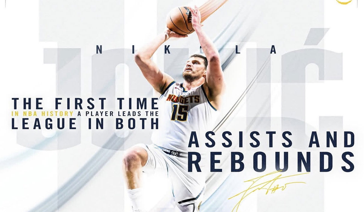 Nikola Jokic logra proeza histórica e inédita en la NBA